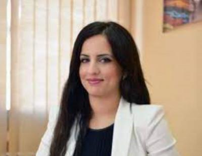المهندسة الفلسطينية دونا الحاج 