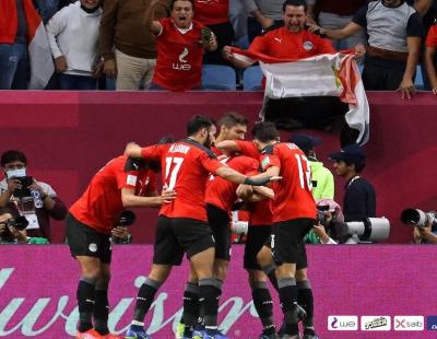 تأهل المنتخب المصري لربع نهائي كأس العرب بعد فوزه على الأردن 