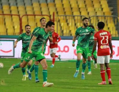 الاهلى يتلقى الهزيمة الأولى فى الدورى من المصرى البورسعيدي