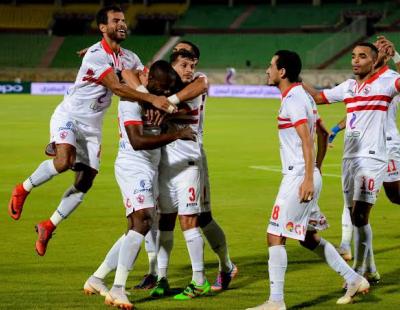 الزمالك يحقق فوزاً صعباً على المقاصة بعشرة لاعبين