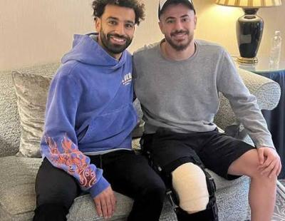 تفاصيل زيارة محمد صلاح للونش فى إنجلترا بعدإجرائه جراحة الركبه