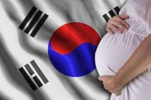 نساء ئحوامل في كوريا الجنوبية