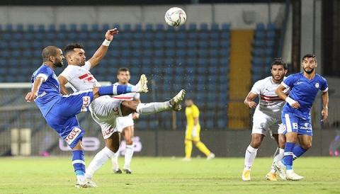 سموحة يحقق فوزاً غاليا على الزمالك ويقفز للمركز الثالث بالدورى