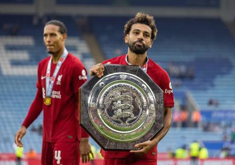 رقم قياسى جديد ...محمد صلاح يتألق ويقود ليفربول بالدرع الخيرية 