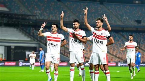 فى ليلة دعم فلسطين ...الزمالك يكتسح سموحه بخماسية بالدورى