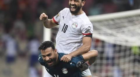 أبوجبل يقود منتخب مصر للفوز على كوت ديفوار والتأهل للدور ال8