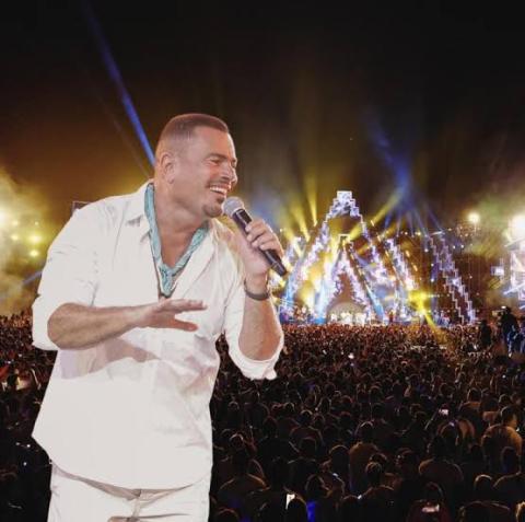 حفل عمرو دياب بلبنان يشهد حضور جماهيري غير مسبوق