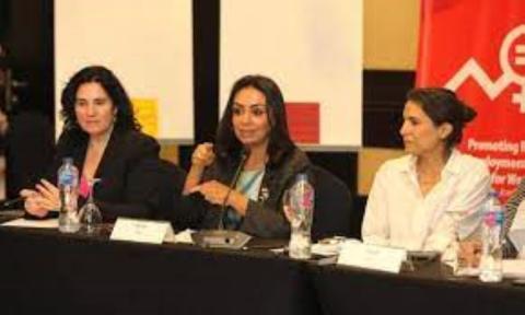 تعزيز فرص العمل الإنتاجي والعمل اللائق للمرأة بين مصر والأردن وفلسطين